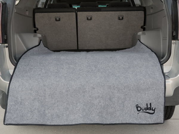 Pay Dirt Car & SUV Accessory Interior/Exterior Bumper Mat and Clothing Guard - Washable/Waterproof - Buddy Products